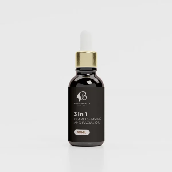 3 in 1 Beard, Shaving and Facial Oil